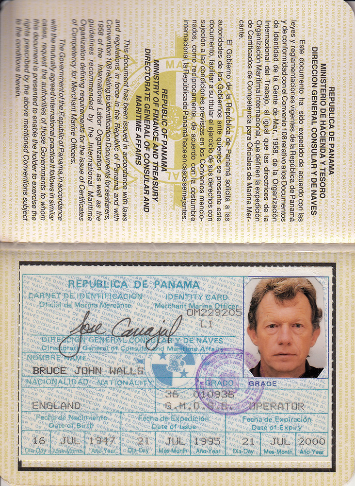 Panama and Vanuatu Radio Certificates