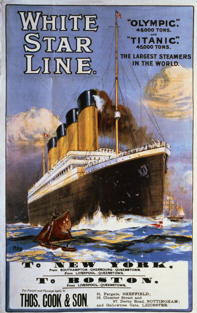Titanic-Olympic-White Star Line